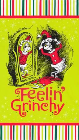 Grinch Holiday-24" Panel ADED22564223