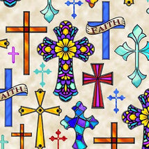 Guardian Angel-Crosses Tan 2600-31682-E