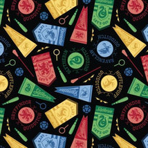 Harry Potter House Of Champions-Houses Banners Black 23800944-02