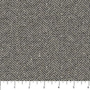 Haberdashery Flannel-Chevron Black F28554-97