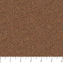 Haberdashery Flannel-Chevron Rust F28554-37