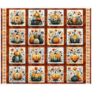 Harvest Hollow-36" Decorative Pumpkin Picture Patches Burnt Umber 2600-31984-A