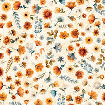 Harvest Hollow-Ditsy Floral Cream 2600-31988-E