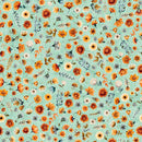 Harvest Hollow-Ditsy Floral Dusty Aqua 2600-31988-Q