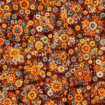 Harvest Hollow-Fall Bouquets Burnt Umber 2600-31987-A