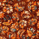 Harvest Hollow-Fall Leaves Burnt Umber 2600-31990-A