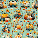 Harvest Hollow-Pumpkin Patch Dusty Aqua 2600-31989-Q