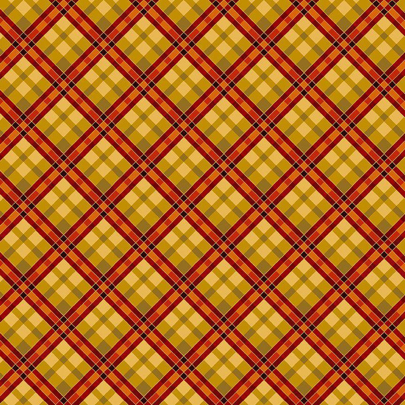 Harvest Metallic Plaid CM2107-HARVEST