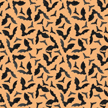 Hauntingly Yours-Bats Orange W125-008-277