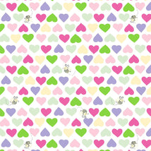 Hearts & Bees-Pink SB20208-520