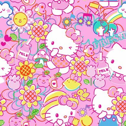 Hello Kitty-Garden Doodle SPR77658-A62028
