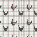 Hen House Collection-Chicken Plaid Off White 55250102-01