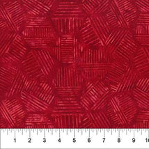 Hexies-Design 1 Dark Red 81700-25