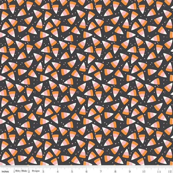 Hey Pumpkin-Candy Corn Charcoal C16035-CHARCOAL
