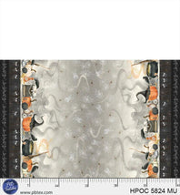 Hocus Pocus-Spooky Scene Double Border 5824-MU