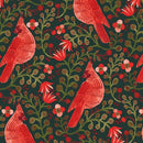 Holiday Classics-Cardinals Evergreen Canvas Metallic RP627-EV5CM