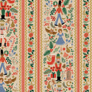 Holiday Classics-Holly Jolly Nutcracker Cream & Metallic Gold Canvas RP620-CM5CM