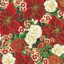 Holiday Flourish-Peppermint Twist Black SRKM-22946-2