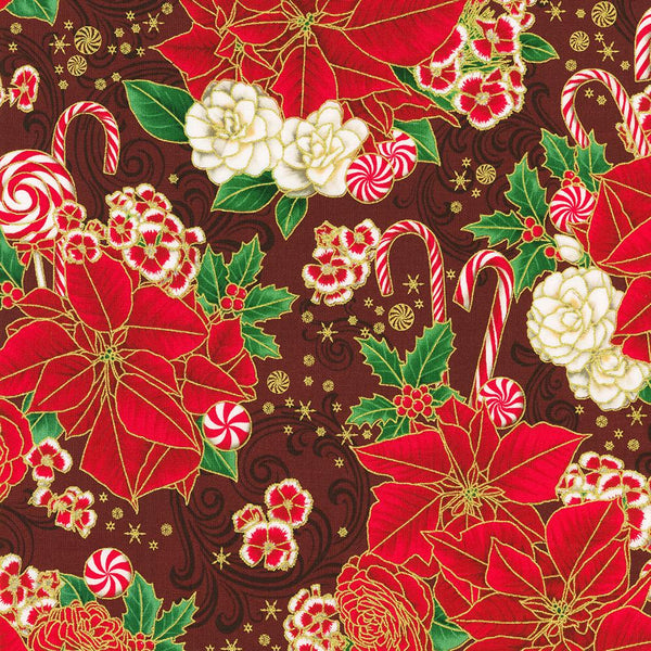 Holiday Flourish-Peppermint Twist Cranberry SRKM-22945-113
