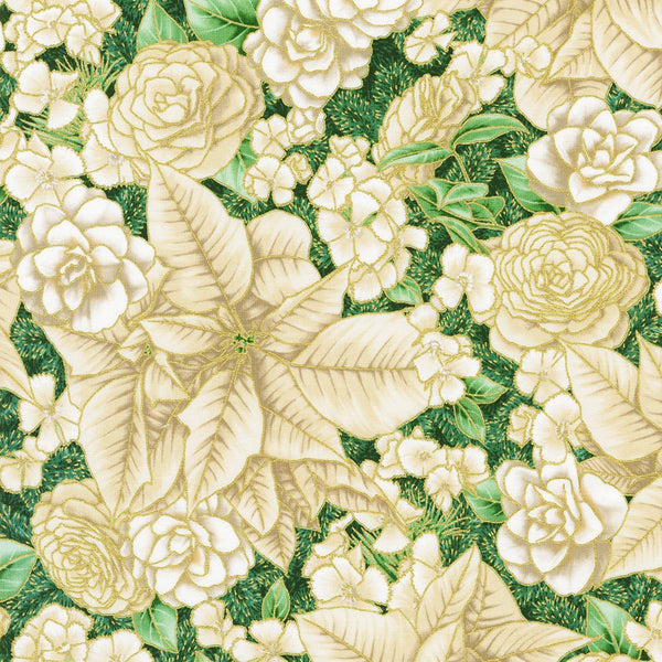 Holiday Flourish-Peppermint Twist Cream SRKM-22946-84