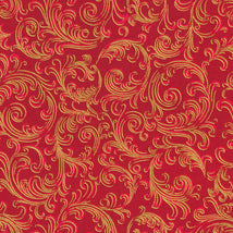 Holiday Flourish-Peppermint Twist Crimson SRKM-22949-91