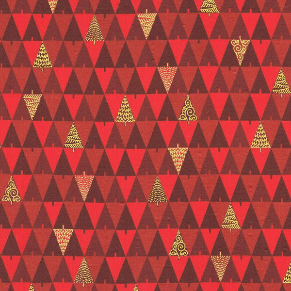 Holiday Flourish-Peppermint Twist Crimson SRKM-22951-91