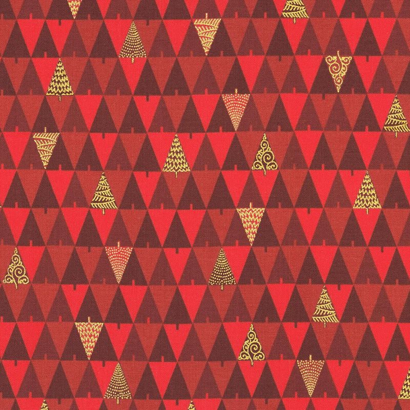 Holiday Flourish-Peppermint Twist Crimson SRKM-22951-91