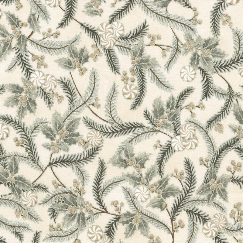 Holiday Flourish-Peppermint Twist Natural SRKM-22948-14