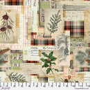 Holidays Past Canvas-Woodland Collage Multi CCTH015.MULTI