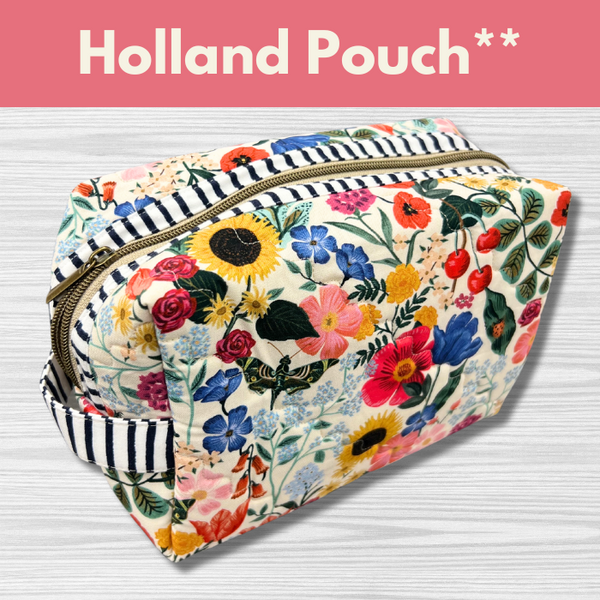 Holland Pouch** Mon 04/28 10:00am-3:00pm (bring lunch)