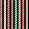 Holly Jolly-Candy Cane Stripe Black 2600-31165-J