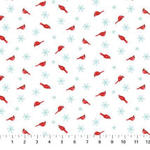 Holly Jolly-Cardinal Toss White Multi 28817­10