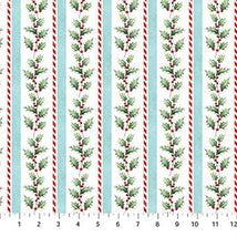 Holly Jolly-Holly Stripe White Multi 28814­10