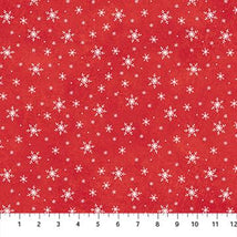 Holly Jolly-Snowflake Red 28818­24