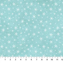 Holly Jolly-Snowflake Turquoise 28818­64