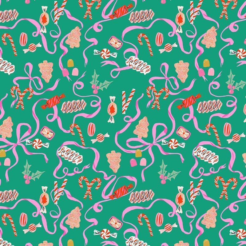 Holly Jolly - Holiday Candy Peacock STELLA-DFG3190-PEACOCK