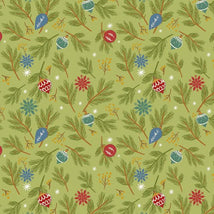 Holly Jolly Calico-Evergreen 4679-66