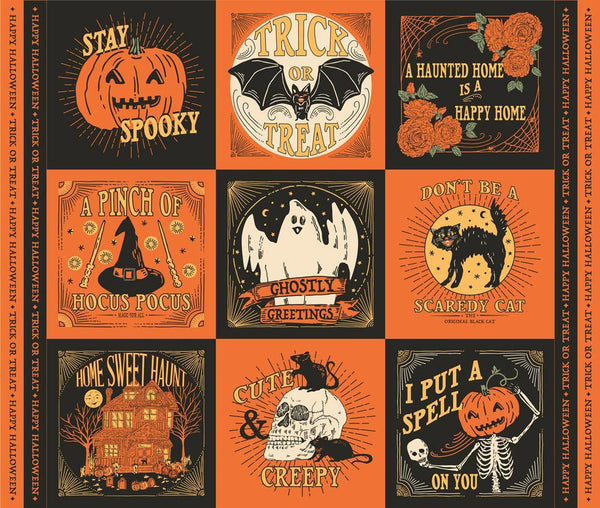 Home Sweet Haunt-36" Panel Multi 20919-11