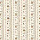 Home Sweet Home-Farmhouse Stripe Cream RP1807-CR1