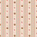 Home Sweet Home-Farmhouse Stripe Pink RP1807-PI3