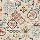 Home Sweet Home-Heritage Sampler Linen Canvas RP1801-LI2C