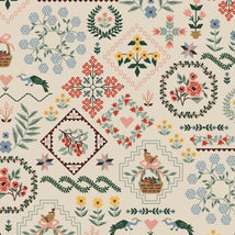 Home Sweet Home-Heritage Sampler Linen Canvas RP1801-LI2C