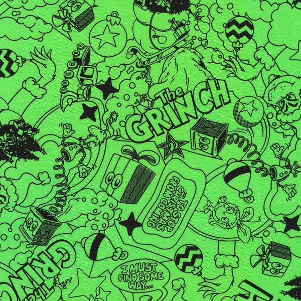 How The Grinch Stole Christmas-Green ADED-23099-7