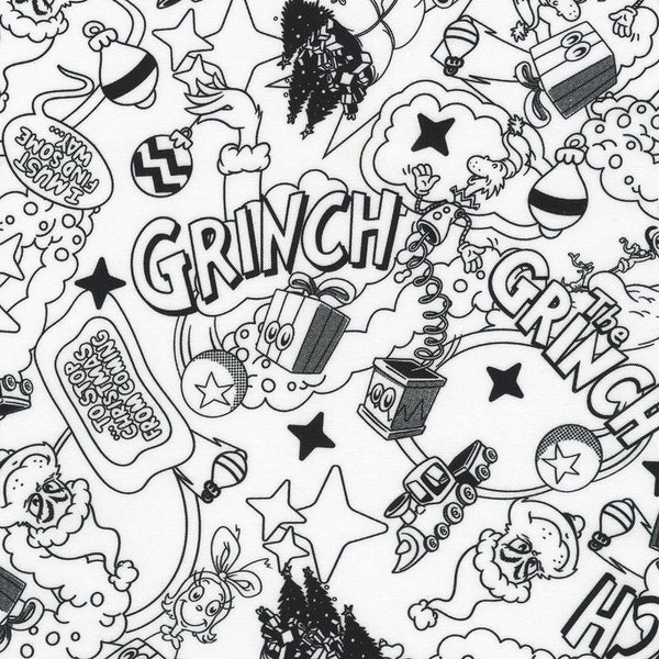 How The Grinch Stole Christmas-White ADED-23099-1