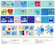 Huggable & Loveable 15-36" Panel Multi 8837BP-01