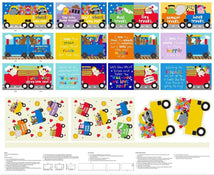 Huggable & Loveable 15-36" Panel Multi 8838BP-01