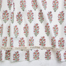 Indian Block Prints Cottage-Wild Floral in Blushing BPCT-06-WLDBLUSHING