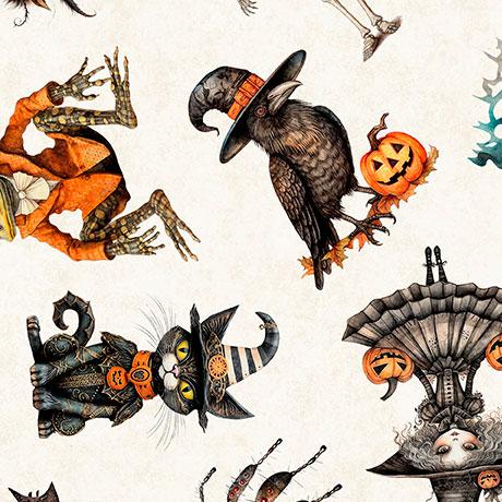 Jeepers Creepers-Halloween Character Toss Cream 2600-31009-E