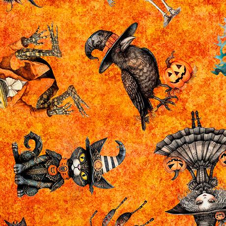 Jeepers Creepers-Halloween Character Toss Orange 2600-31009-O