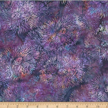 Jelly Fish Batiks-Anemone Boysenberry  MR45-88